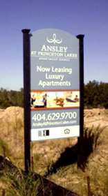 Ansley marketing signs